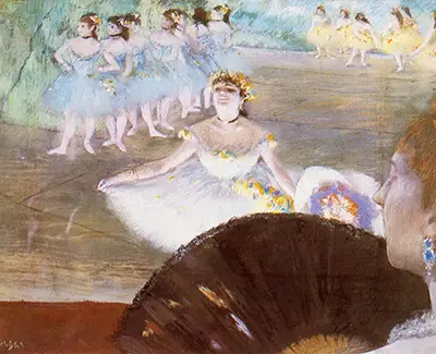Dancer with a Bouquet of Flowers Edgar Degas